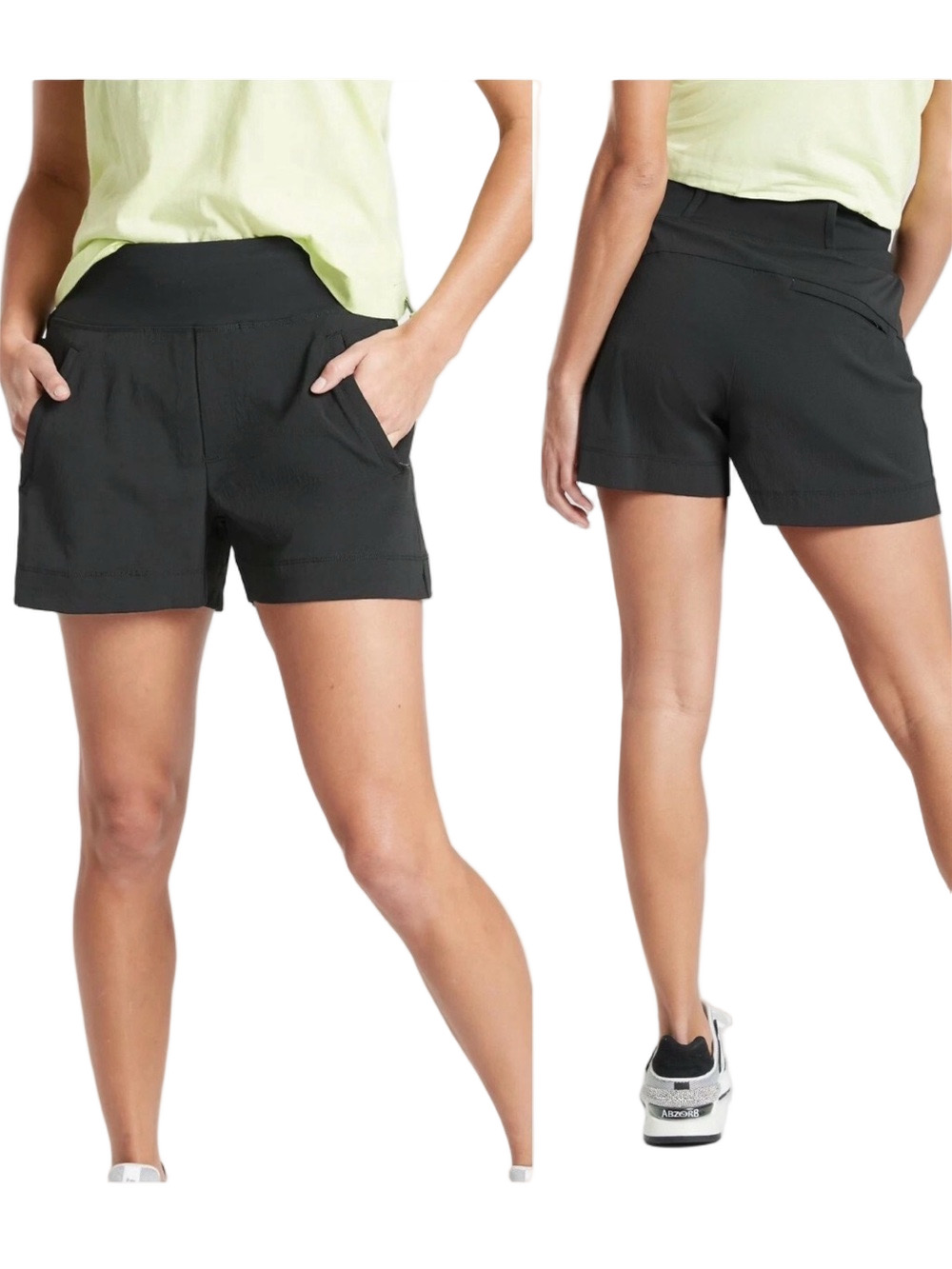 🎮ATHLETA Trekkie North short  Athletic - Comfort Waistband size 4 GUC